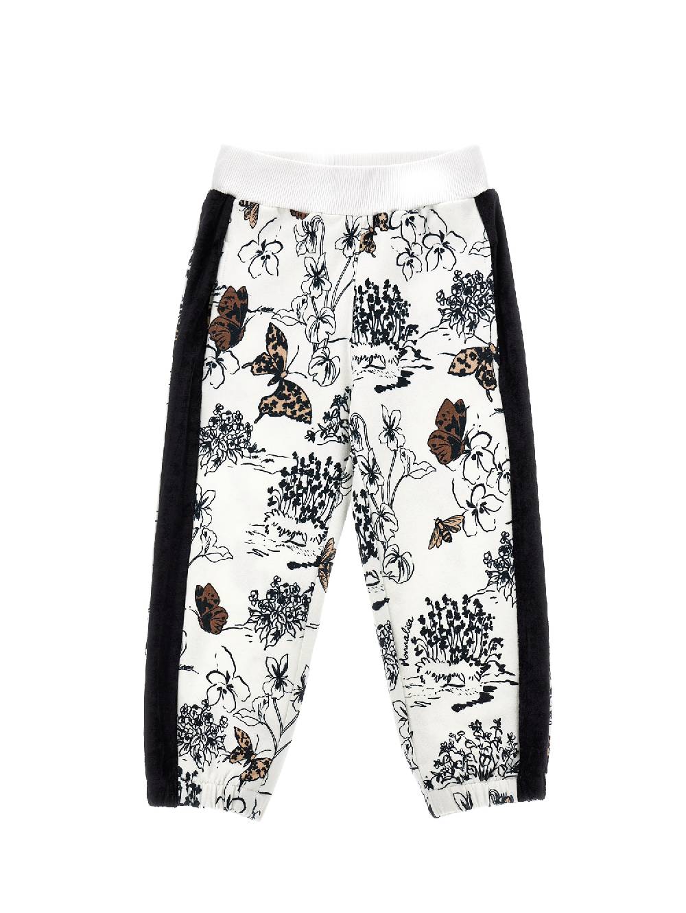 Monnalisa Jogger felpa con bande laterali