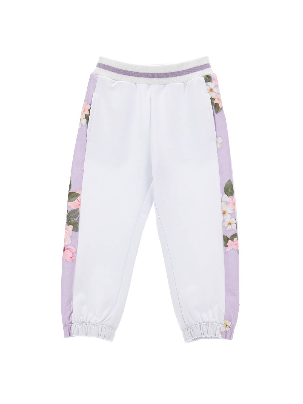 Monnalisa Jogger felpa fiorellini