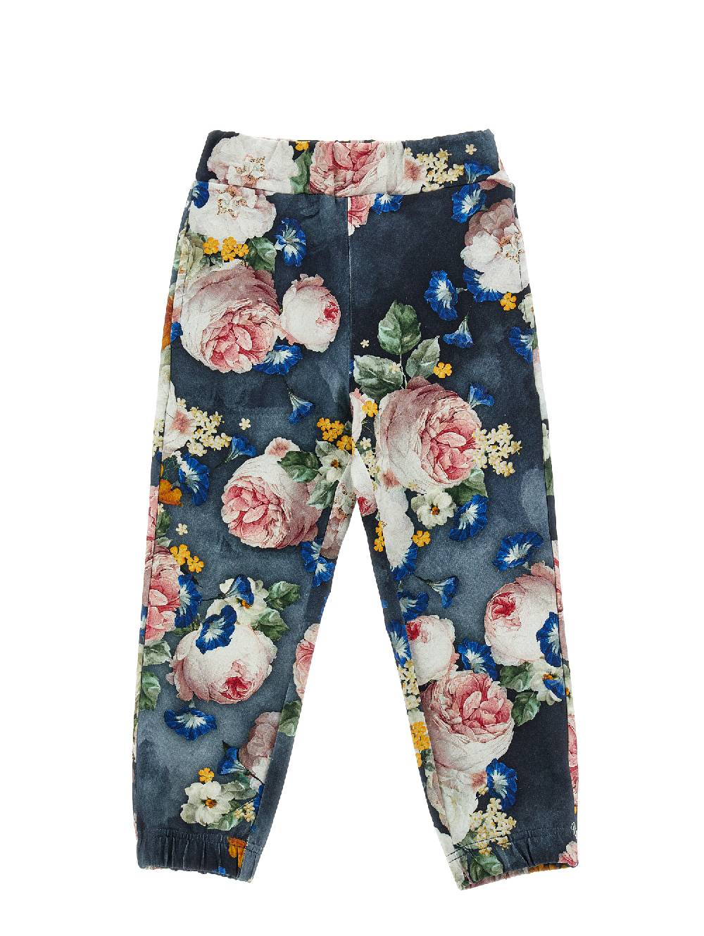 Monnalisa Jogger felpa stampa rose