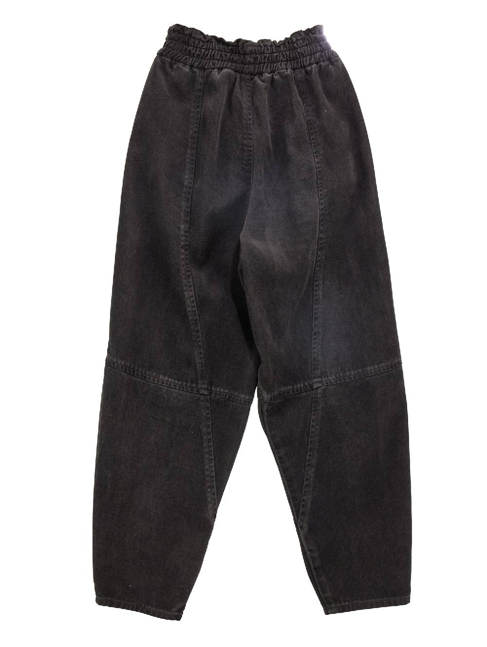 Monnalisa Jogger Gabardine Con Charm Cuore