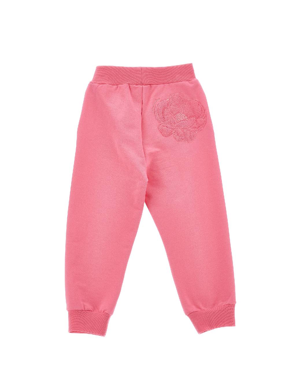 Monnalisa Jogger Ricamo Anemoni