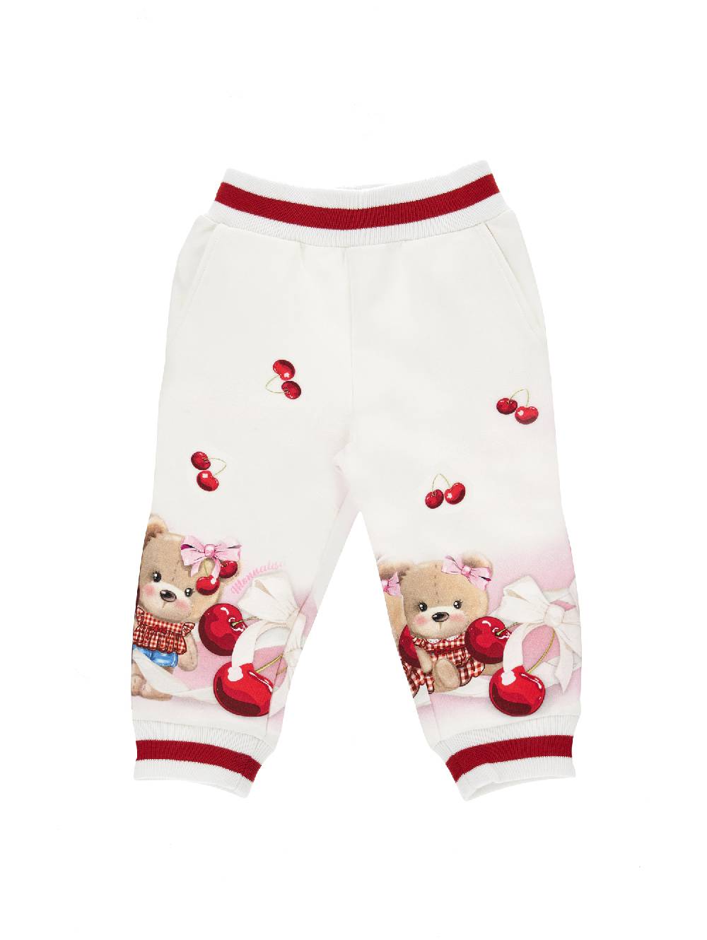 Monnalisa Jogger teddy felpa cotone