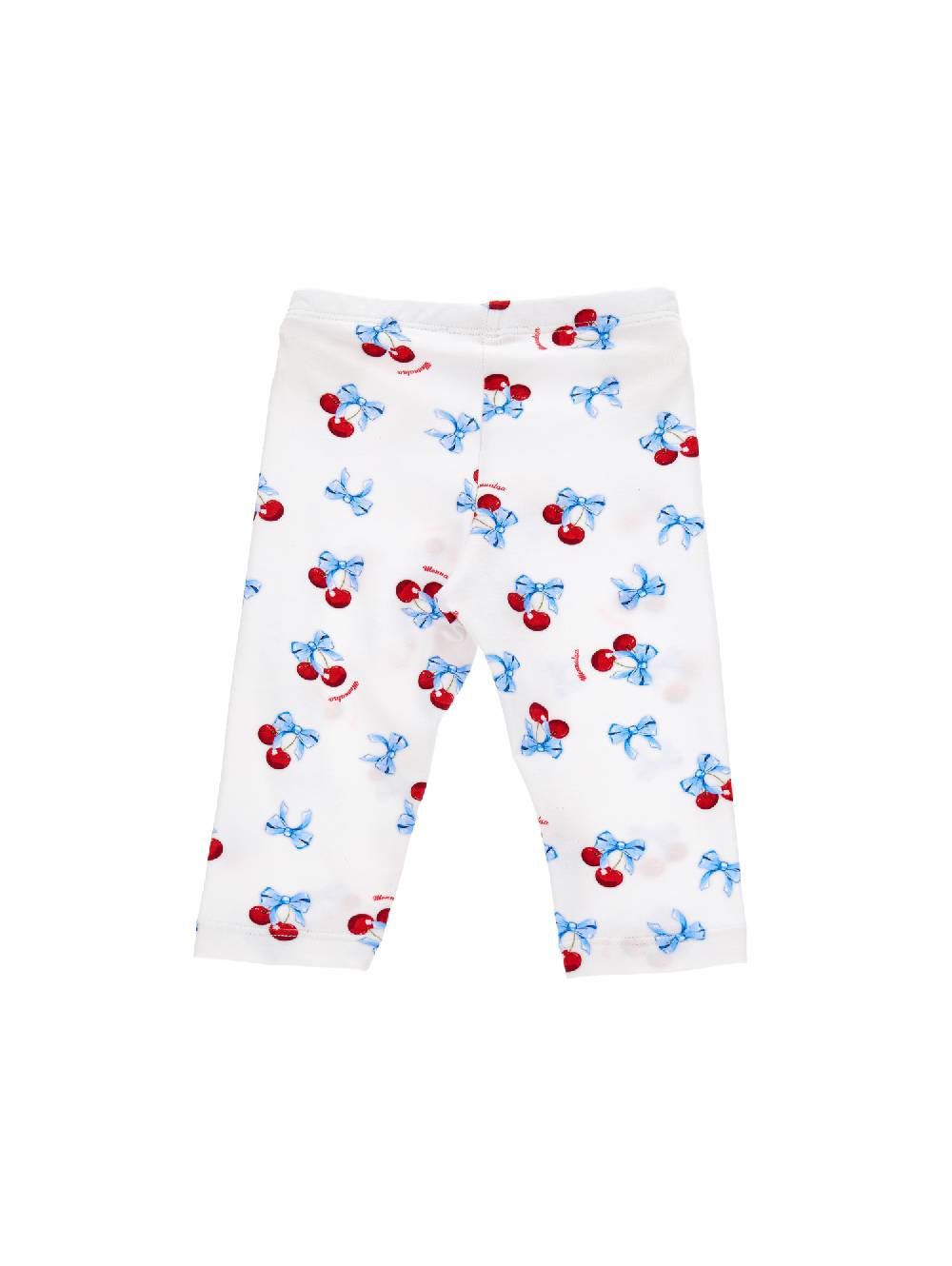 Monnalisa Leggings Jersey Cherries