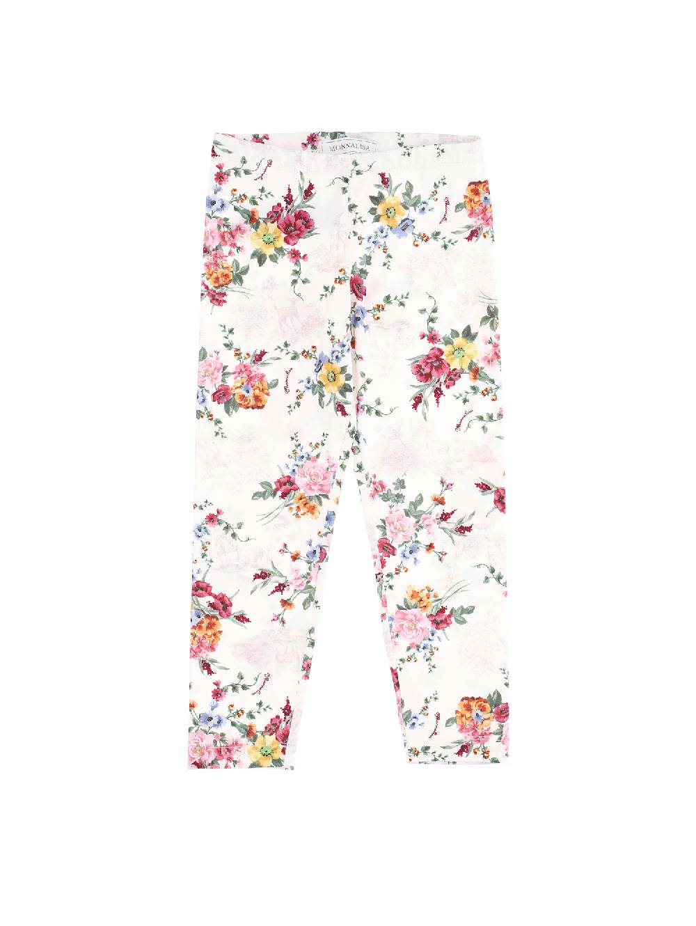 Monnalisa Leggings jersey fiori