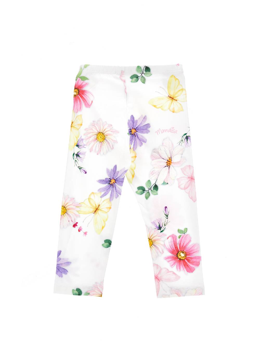 Monnalisa Leggings Jersey Floreale