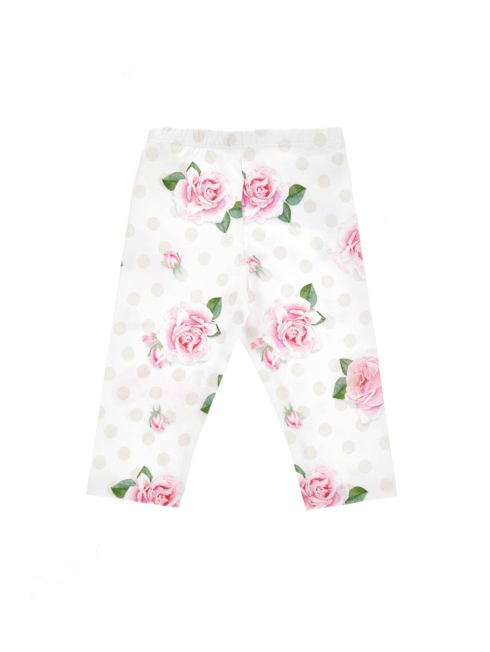 Monnalisa Leggings Jersey Floreali