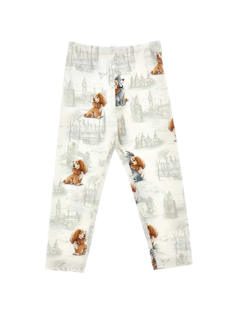 Monnalisa Leggings jersey Lilli e il Vagabondo