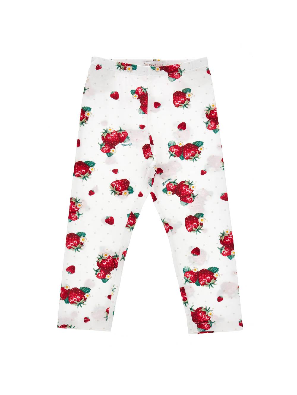 Monnalisa Leggings jersey stampa fragole