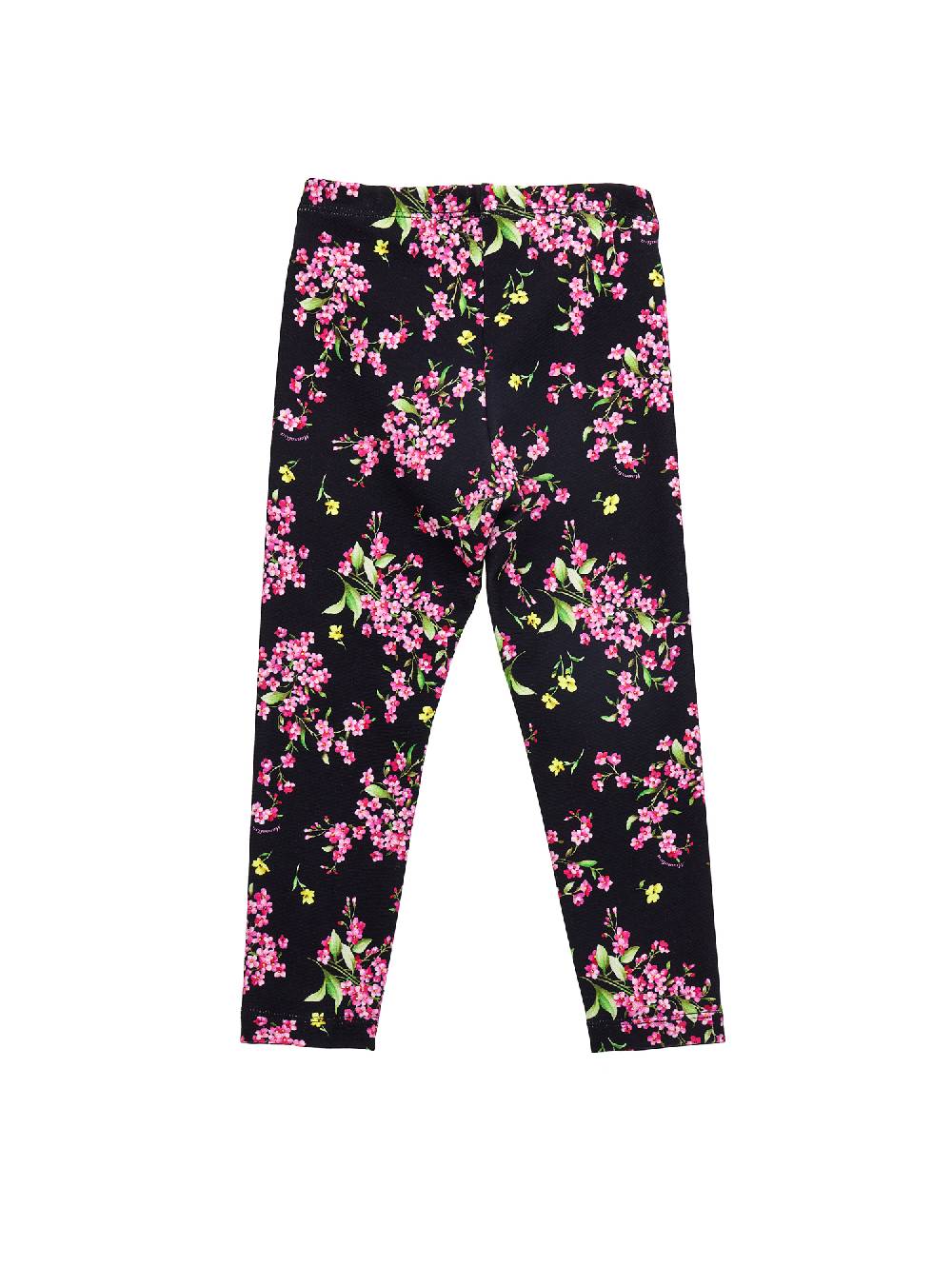 Monnalisa Leggings Punto Milano Fiorellini