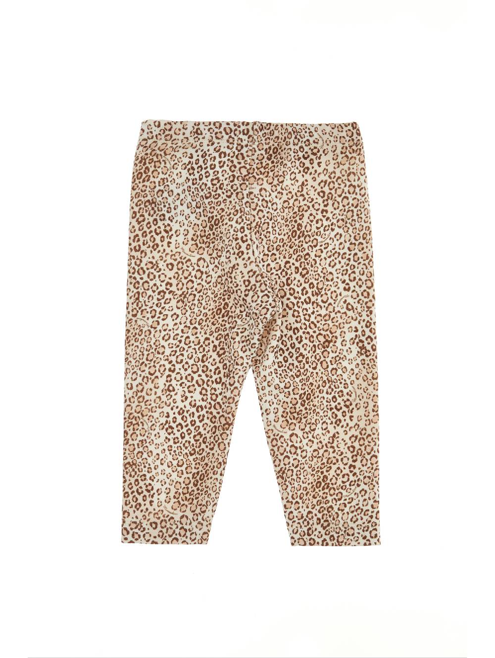 Monnalisa Leggings Punto Milano Stampa Animalier