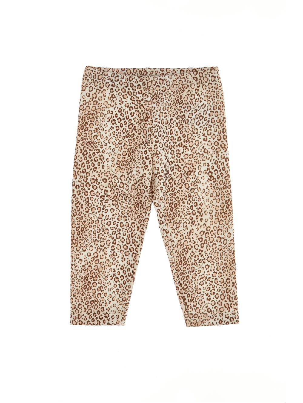 Monnalisa Leggings punto Milano stampa animalier