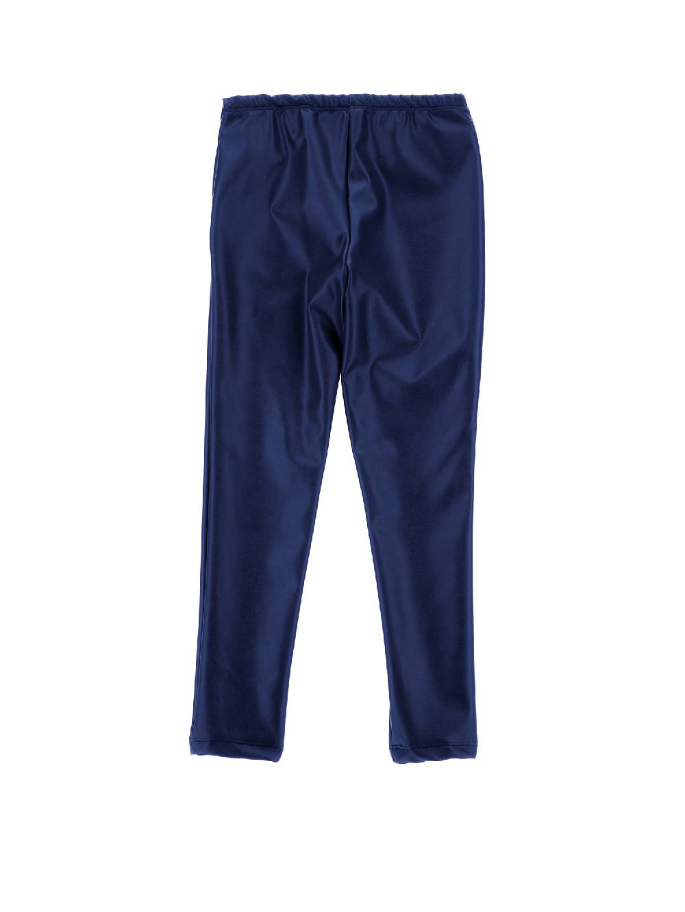 Monnalisa Leggings Stretch Tessuto Spalmato