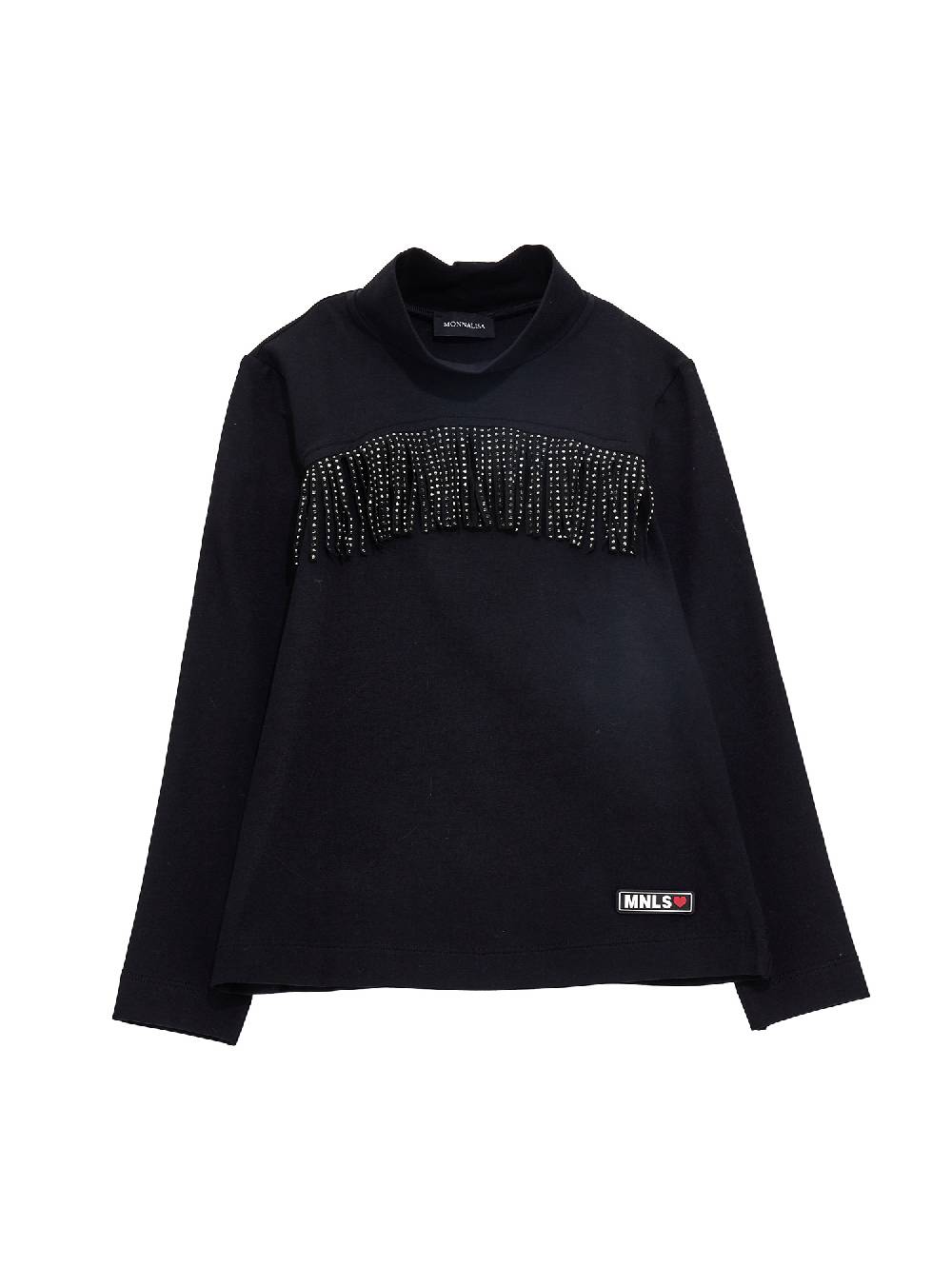 Monnalisa Lupetto jersey con frange