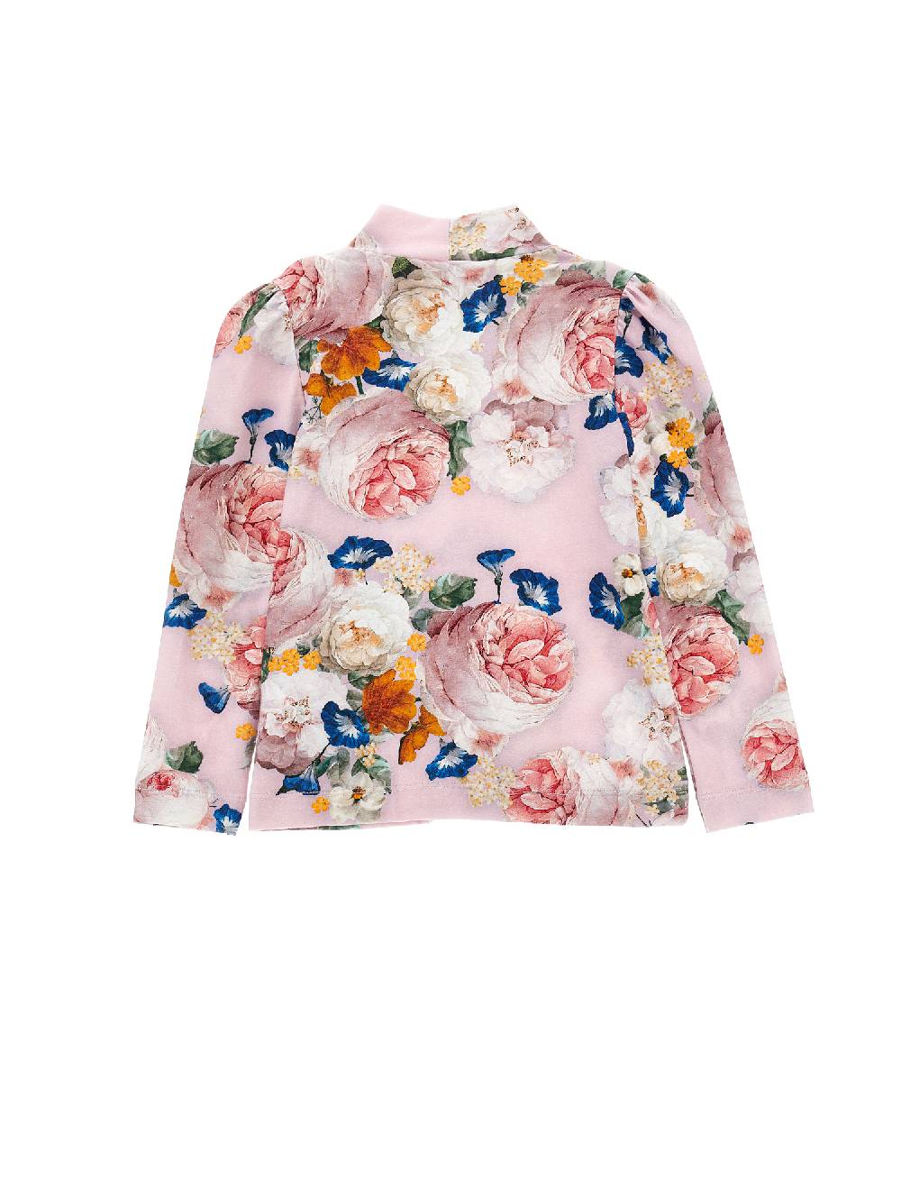 Monnalisa Lupetto Jersey Stampa Rose