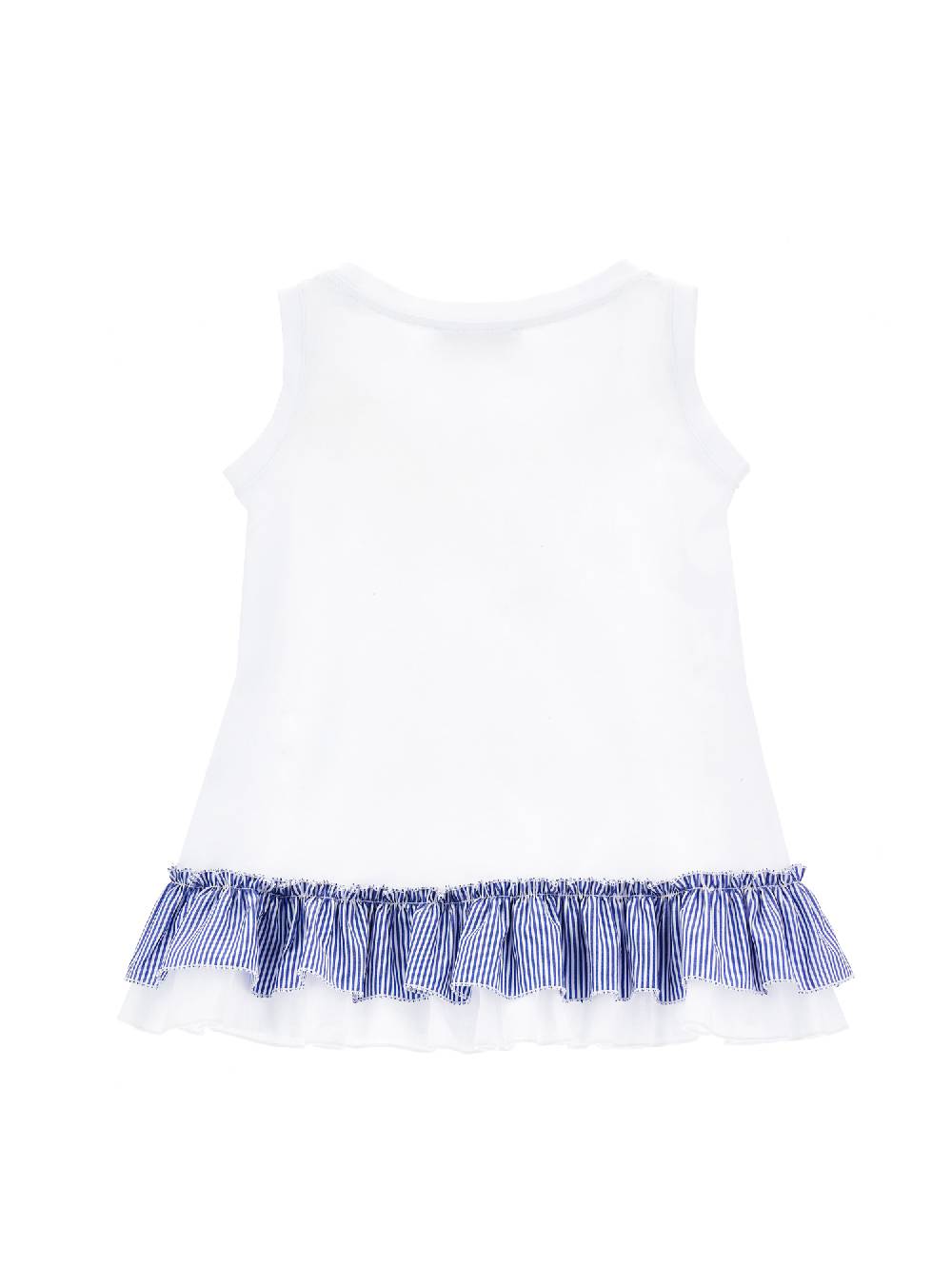 Monnalisa Maxi Canotta Con Galette