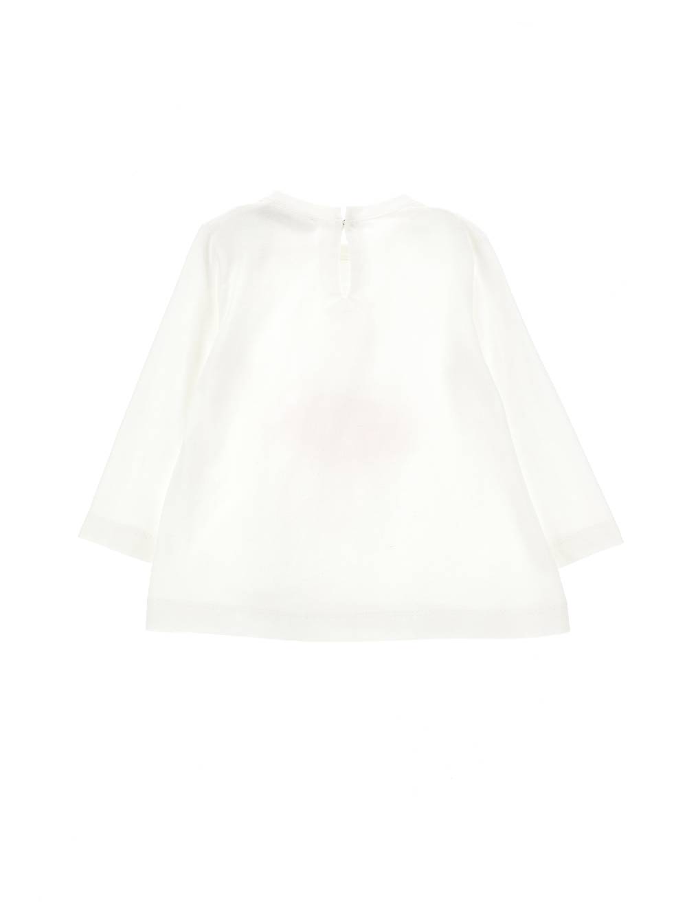 Monnalisa Maxi T-shirt Cotone Stampa Ballerina