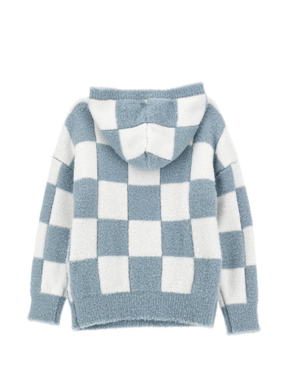 Monnalisa Maxipull Garzato Con Cappuccio