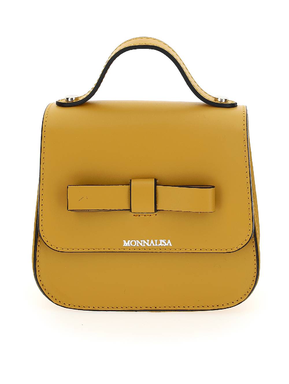 Monnalisa Mini bag pelle con fiocco
