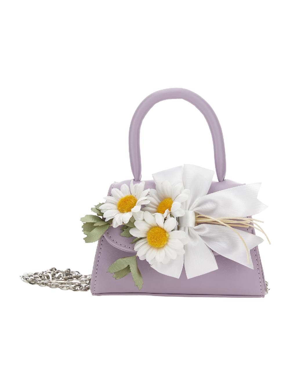 Monnalisa Mini borsa con margherite