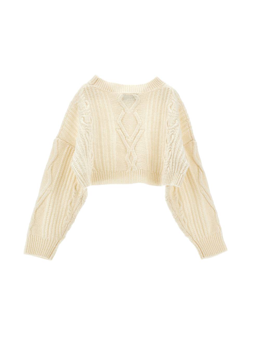 Monnalisa Mini Pull Trecce Irlandese