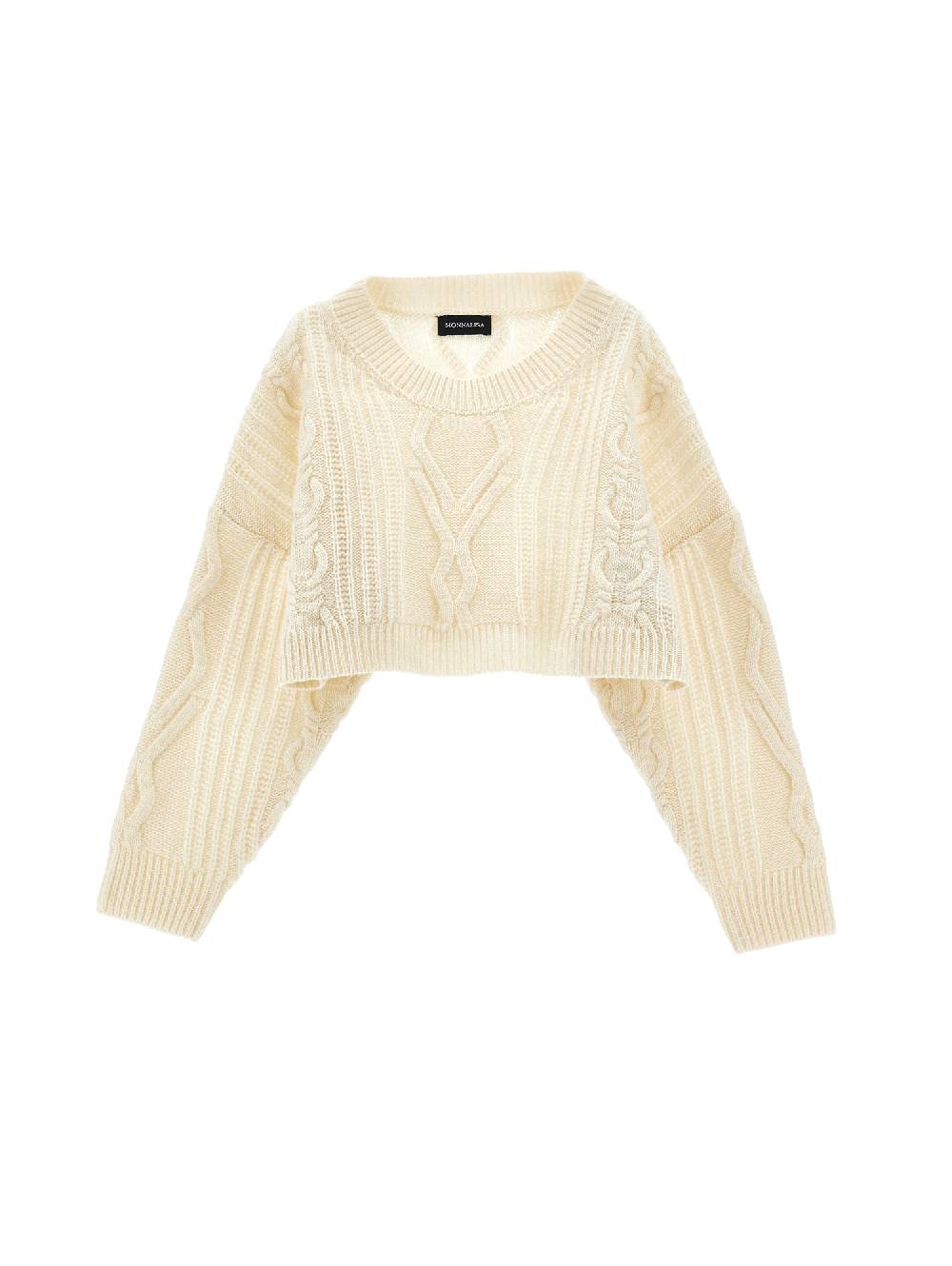 Monnalisa Mini pull trecce irlandese