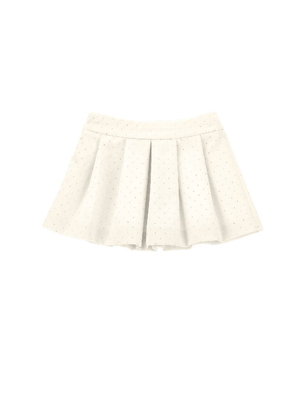 Monnalisa Minigonna Viscosa Con Strass