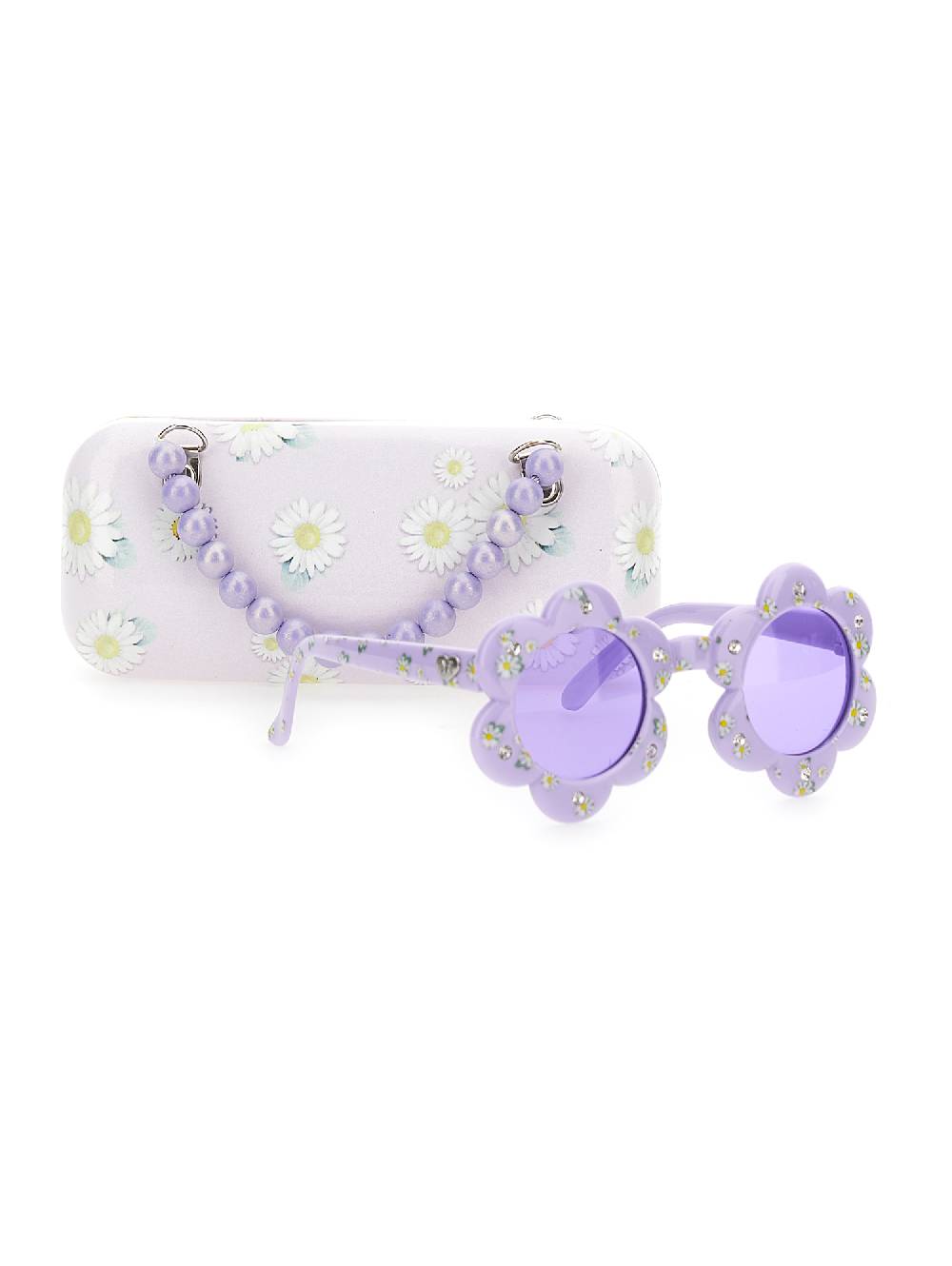 Monnalisa Occhiali da sole con margherite