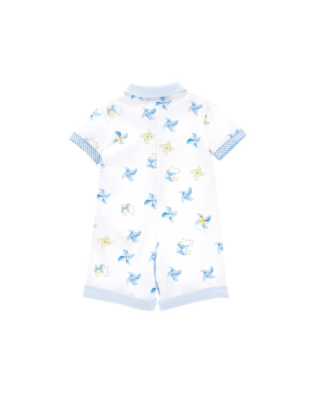 Monnalisa Pagliaccetto Cotone Con Papillon