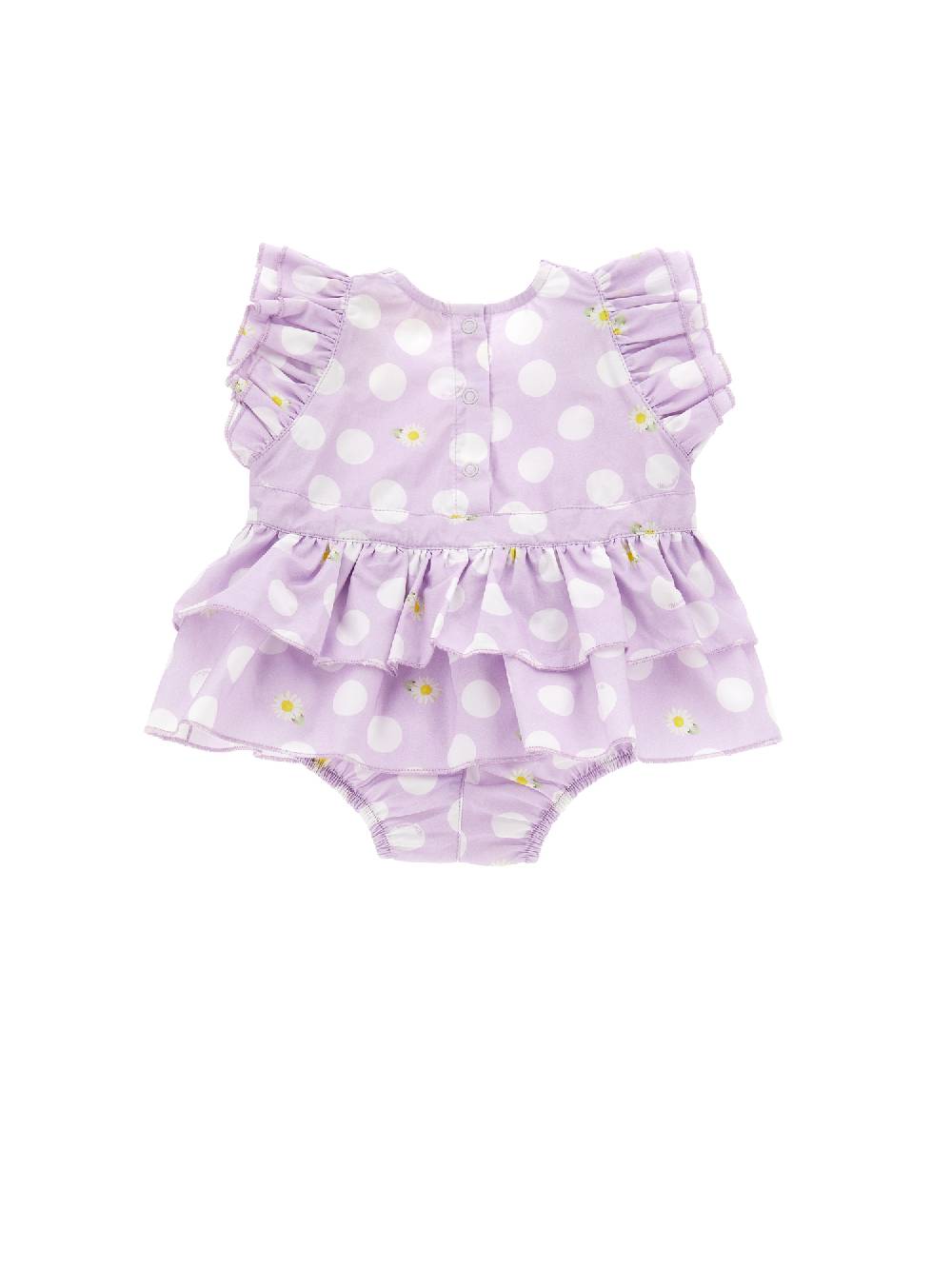 Monnalisa Pagliaccetto Popeline Pois