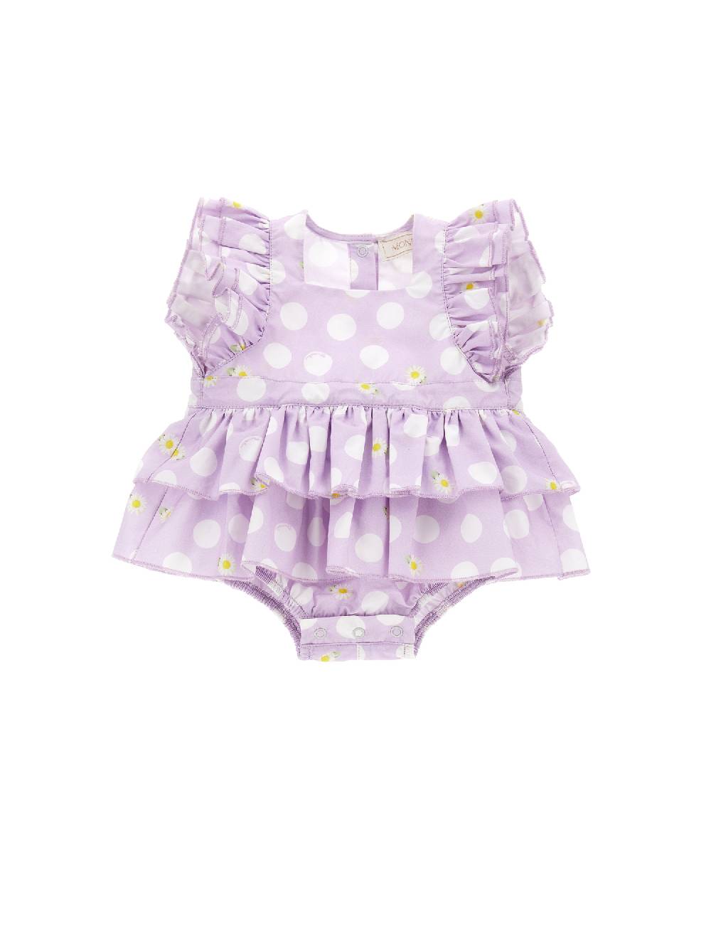 Monnalisa Pagliaccetto popeline pois