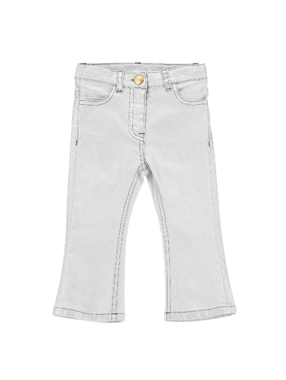 Monnalisa Pantalone denim laminato