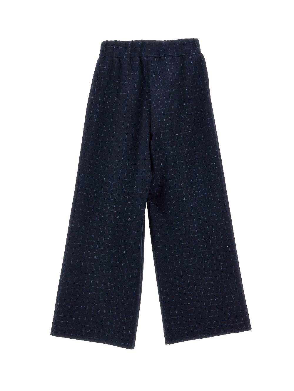 Monnalisa Pantalone Punto Milano Glitter Check