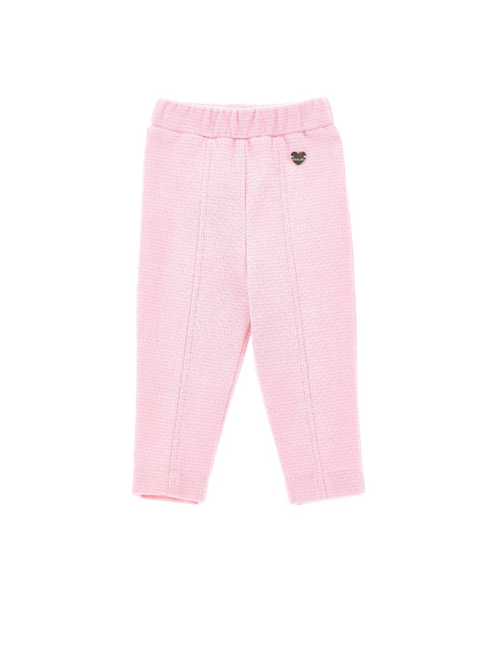 Monnalisa Pantaloni basici micro pied de poule