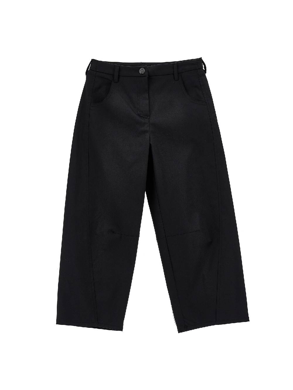 Monnalisa Pantaloni cropped gabardina