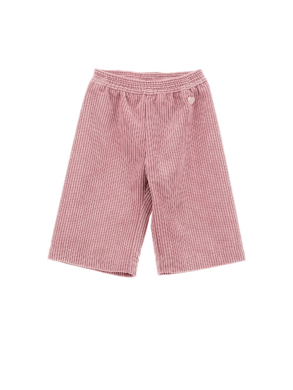 Monnalisa Pantaloni cropped velluto