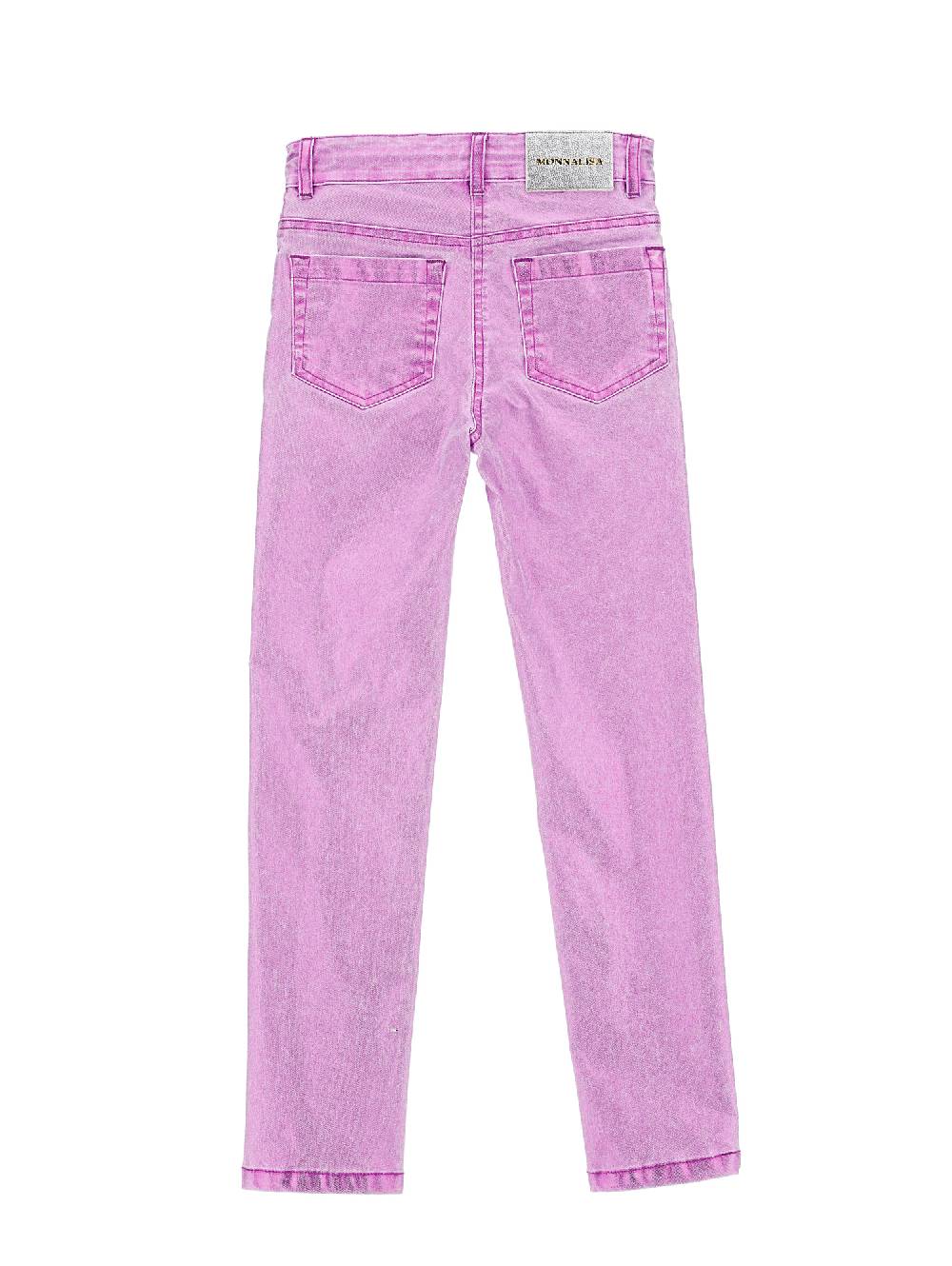 Monnalisa Pantaloni Denim Laminati