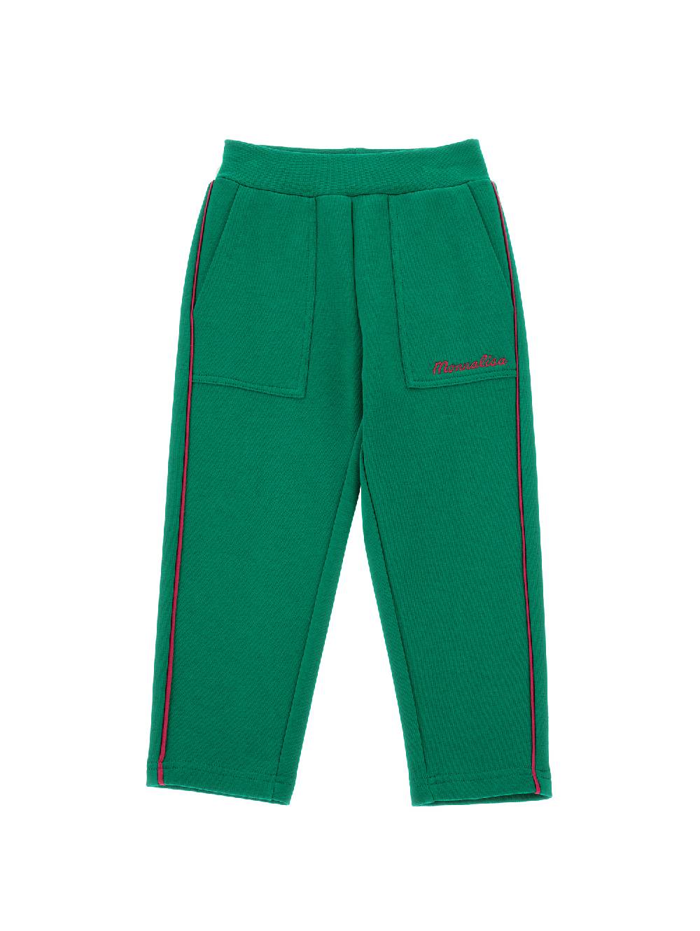Monnalisa Pantaloni felpa con piping
