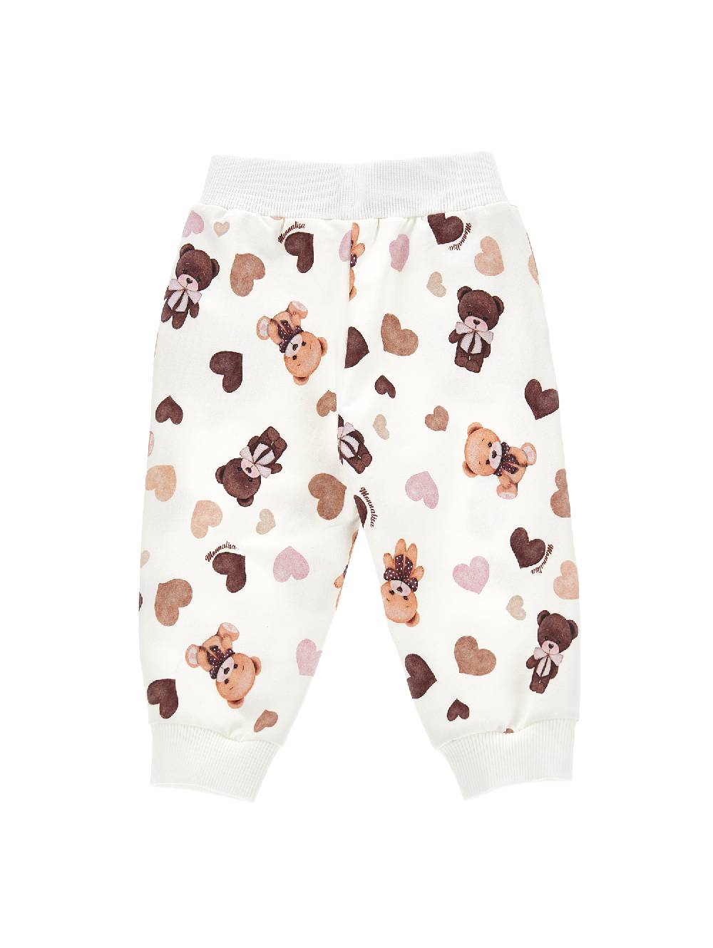 Monnalisa Pantaloni Felpa Stampa Overall