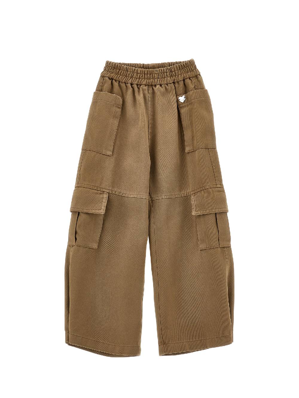 Monnalisa Pantaloni gabardina fluida