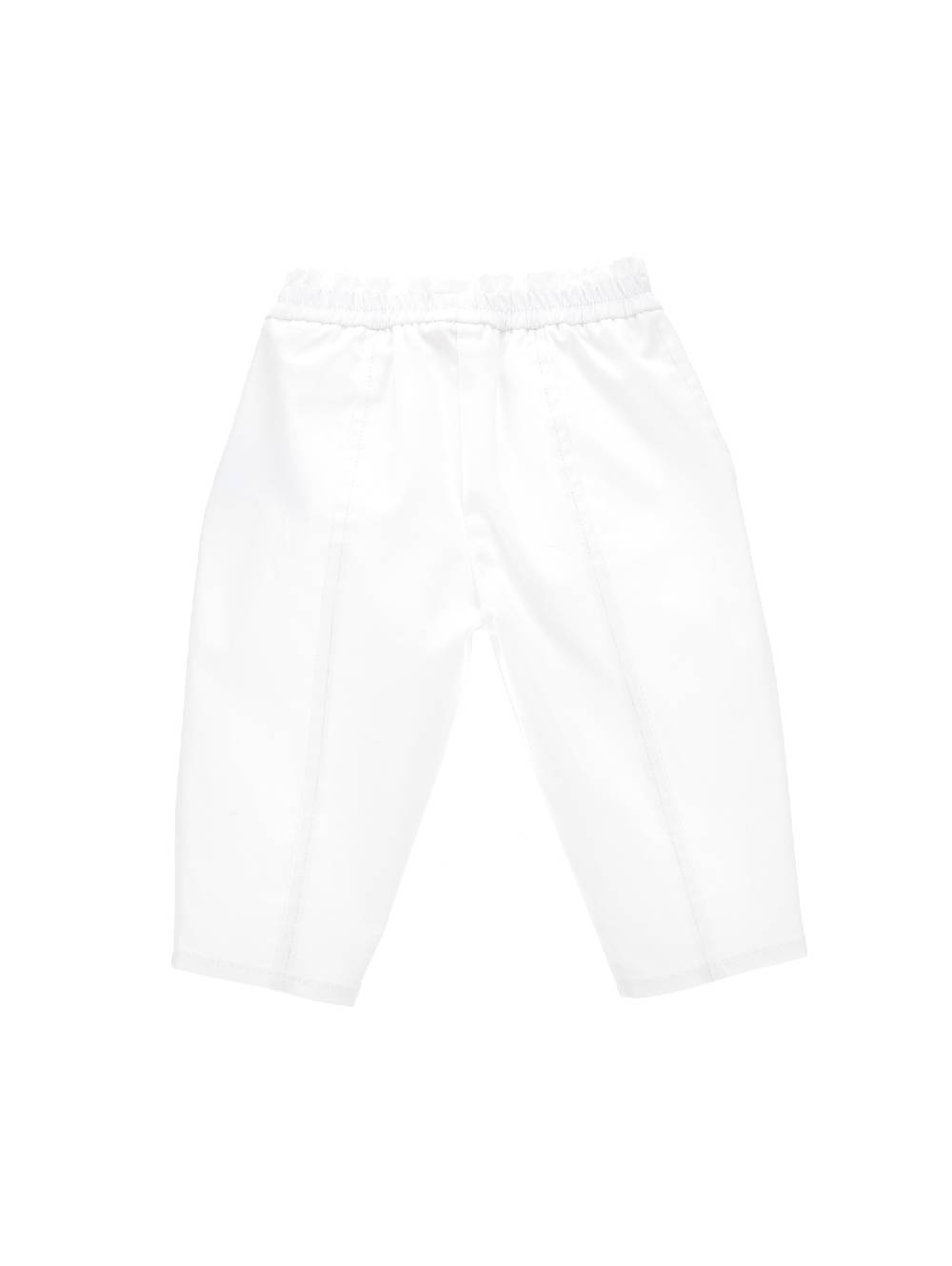 Monnalisa Pantaloni Gabardine Con Tasche