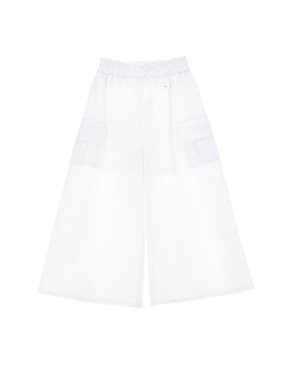 Monnalisa Pantaloni pizzo sangallo