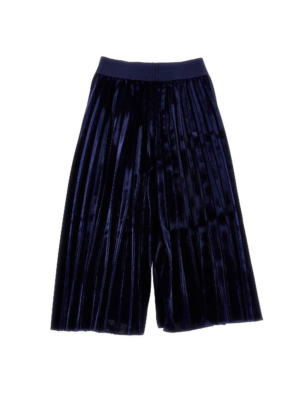 Monnalisa Pantaloni Velluto Plissé