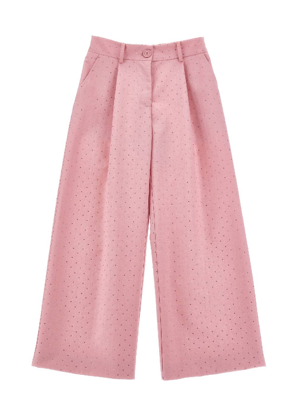 Monnalisa Pantaloni viscosa con strass