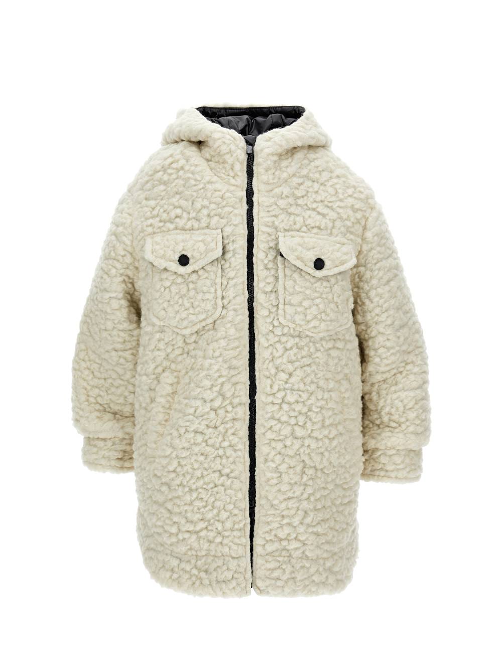 Monnalisa Parka maglia peluche