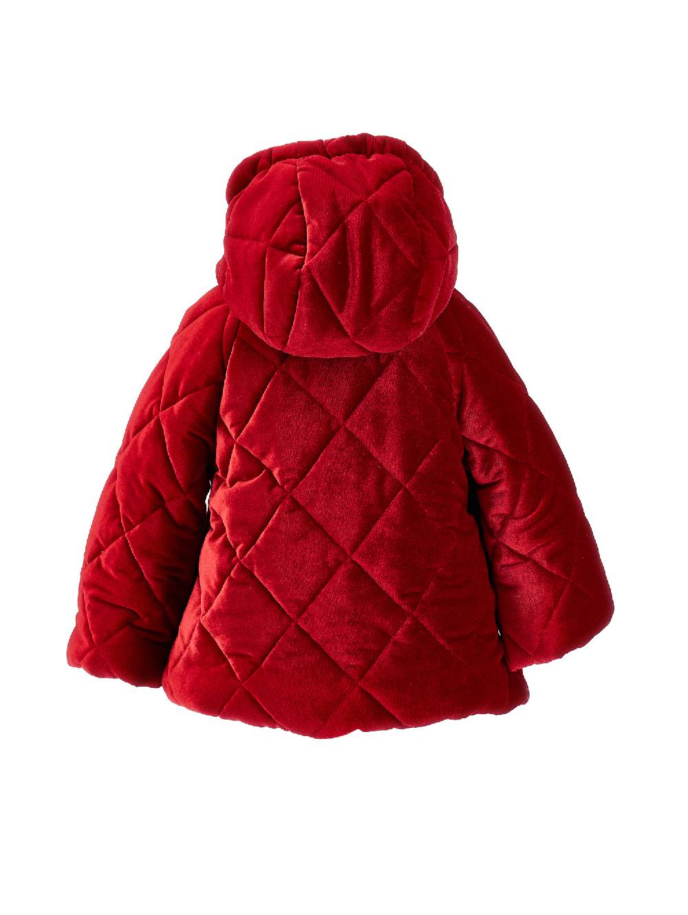 Monnalisa Piumino In Ciniglia Trapuntata