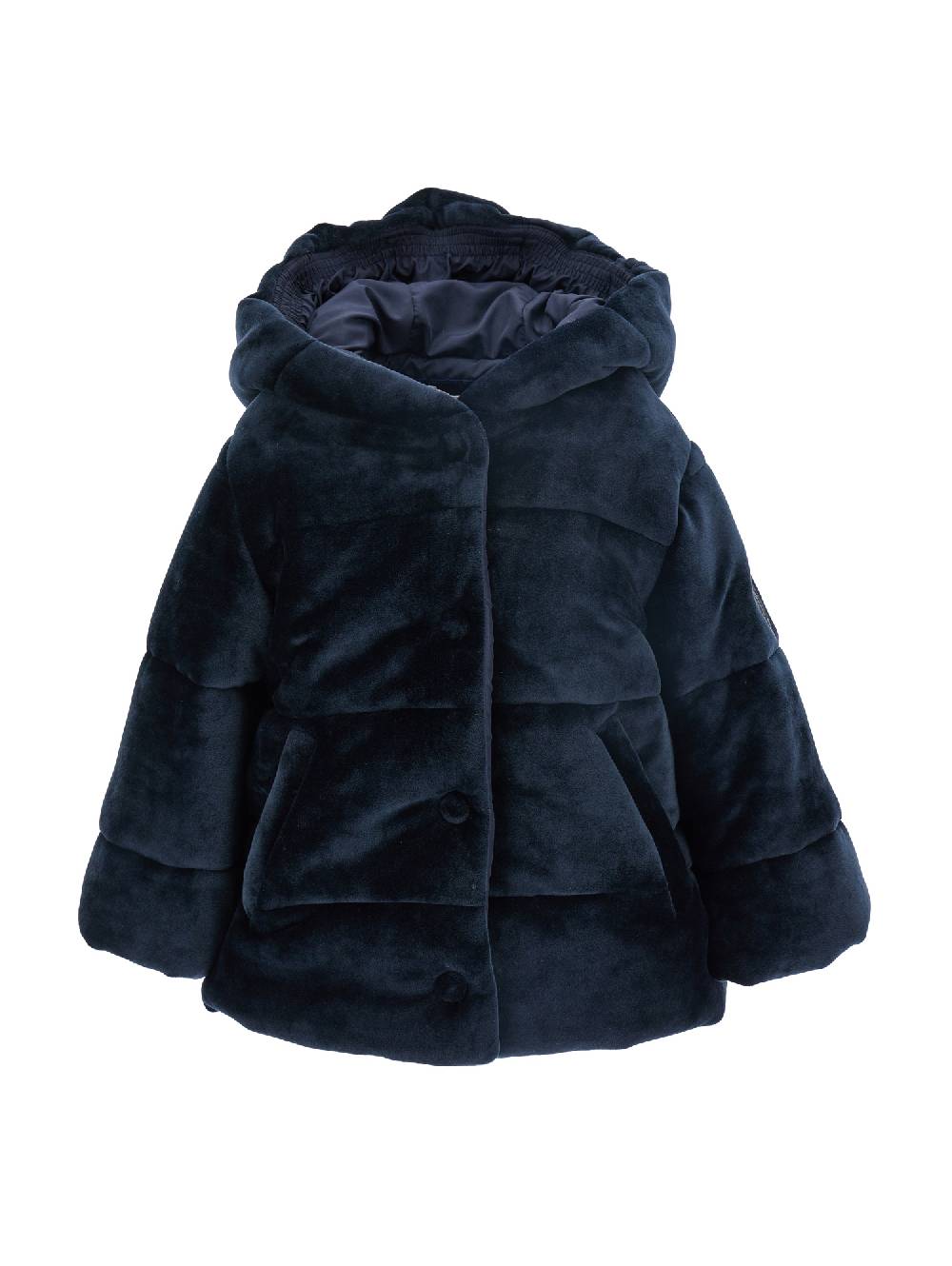 Monnalisa Piumino in ciniglia trapuntata