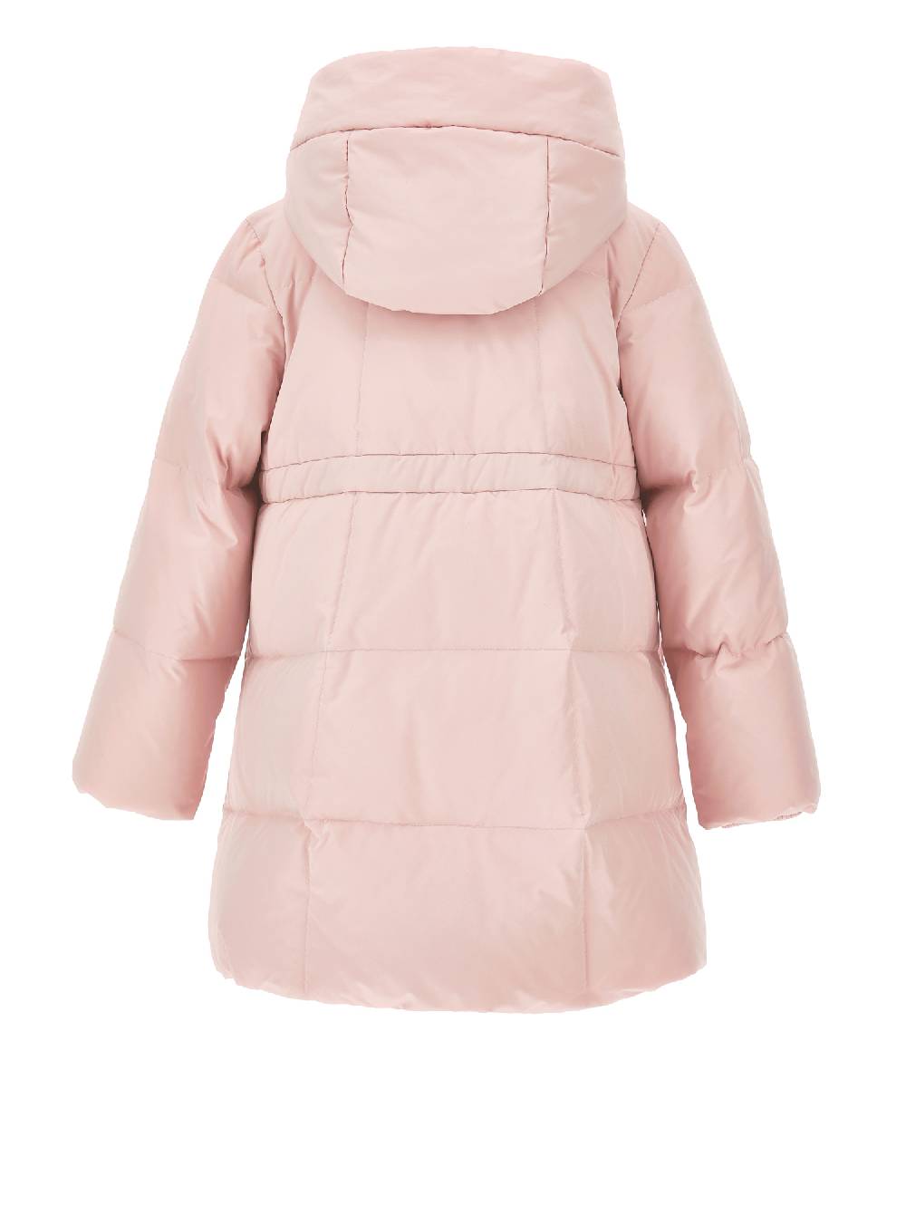 Monnalisa Piumino Lungo Nylon Vera Piuma