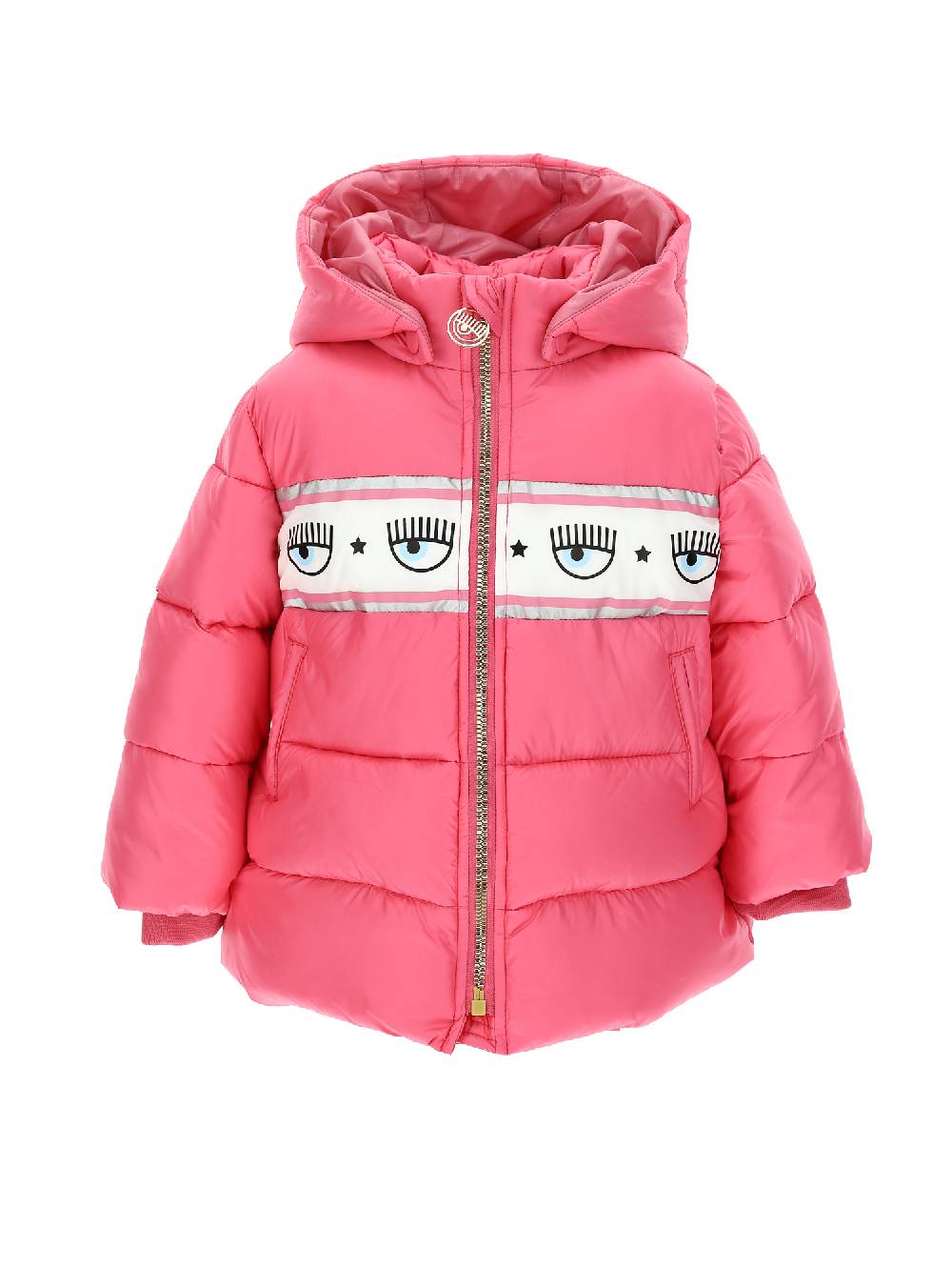 Monnalisa Piumino tessuto tecnico Maxilogomania