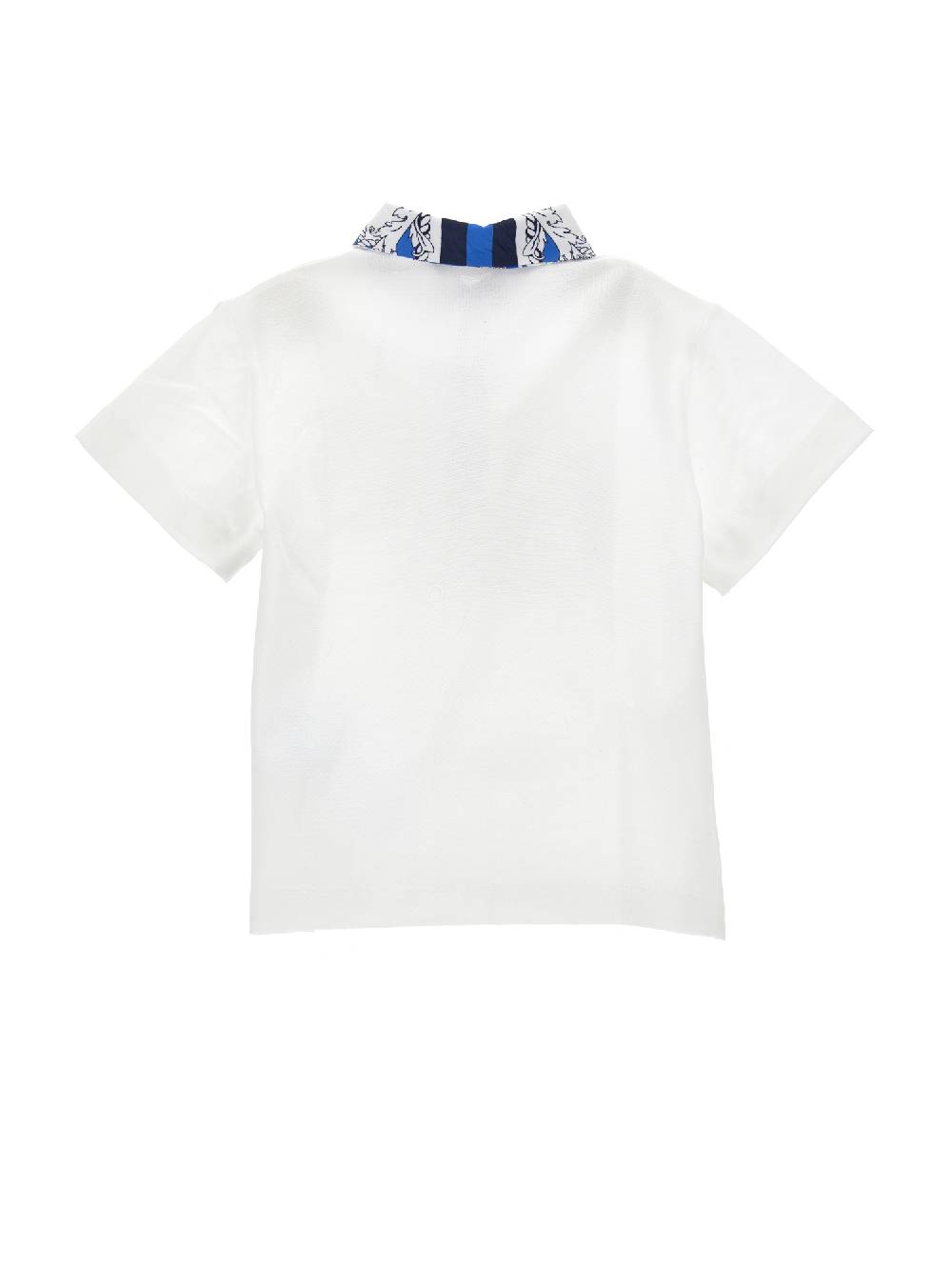 Monnalisa Polo Piquet Con Taschino Righe