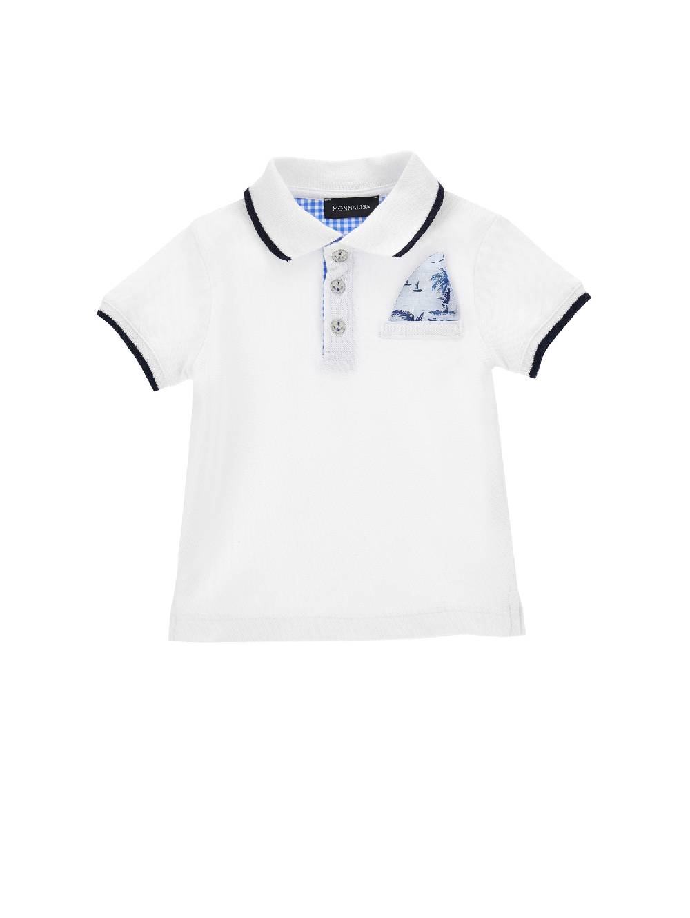 Monnalisa Polo piquet cotone
